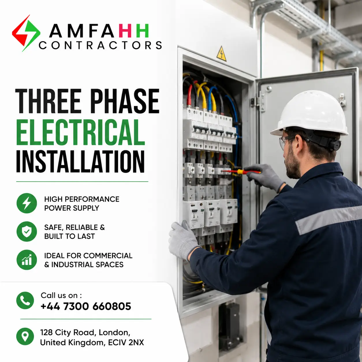 3-Phase Electrical System Installation