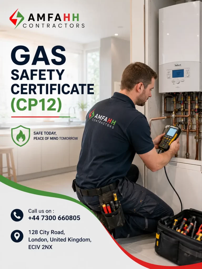 CP12 Gas Safety Certificate London