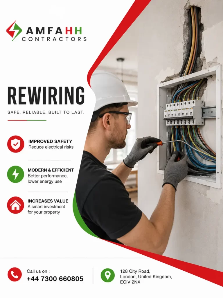 Complete Electrical Rewiring London