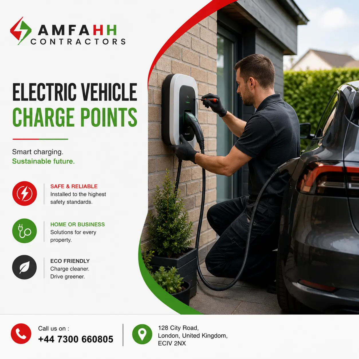 Electric Car Charging Point Installation