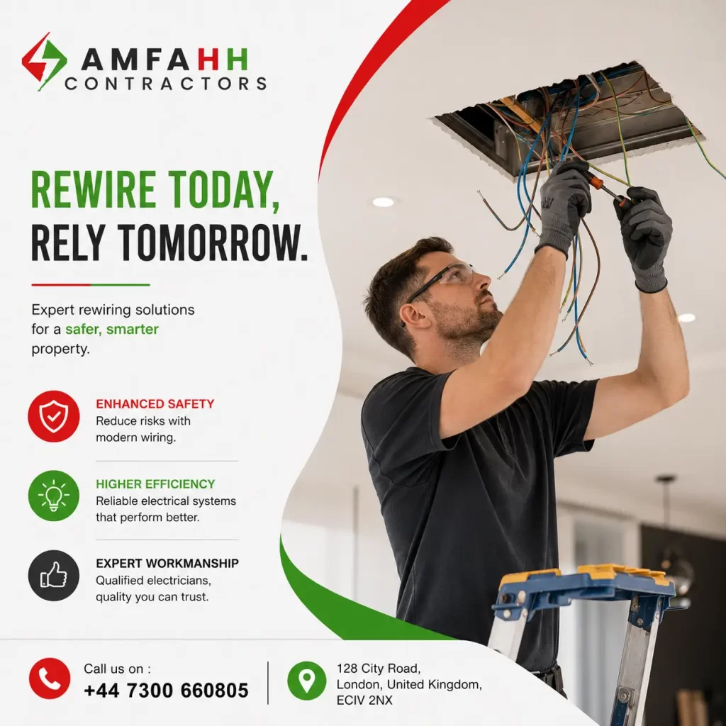 House Rewiring Services London